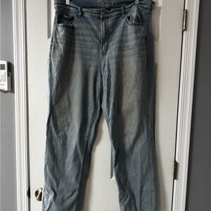 American Eagle Outfitters Women's High Rise Blue Jeans